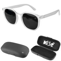 Oculos Sol Infantil Premium Vintage Retro Proteção UV casual resistente qualidade transparente vintage hexagonal menino