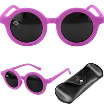 oculos sol infantil vintage proteção uv rosa retro + case presente menina casual social qualidade premium oculos sol infantil vintage proteção uv rosa retro + case presente menina casual social qualidade premium