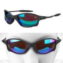 Óculos Sol Masculino Escuro Esportivo Proteção Uv Oval Espelhado Tendência Moda Original Vintage