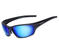 Óculos Sol Masculino Flexível Esportivo Polarizado Preto 702