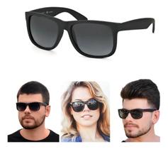 Óculos Sol Masculino Preto Polarizado Quadrado 55mm Óculos Sol Masculino Preto Polarizado Quadrado 55mm