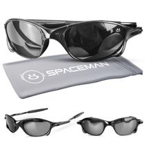 Oculos Sol Masculino Preto Praia Proteção Uv Lupa + Case