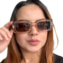 Óculos Sol Masculino Quadrado Rêtro Escuro Estiloso Hype Óculos Sol Masculino Quadrado Rêtro Escuro Estiloso Hype