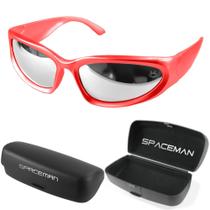 Oculos Sol Masculino Trap Bale Y2k Rap Ref Oval Hype + Case Premium