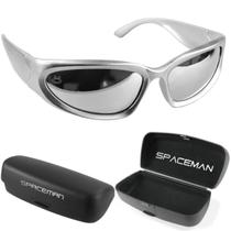 Oculos Sol Masculino Trap Y2K Bale Ref Hype Oval Rap + Case