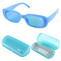 Oculos Sol Proteção UV Praia Social Vintage Feminino + Case acetato qualidade premium moda luxo