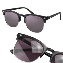 Oculos Sol + Retro Preto Masculino Proteção UV Menino criança qualidade premium clubmaster presente