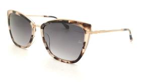 Óculos Solar Ana Hickmann Ah3231n G21 Rosê Brilho Lente Degradê Cinza