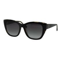 Óculos Solar Ana Hickmann Mari 3 A01 Preto Brilho Lente Cinza Degradê
