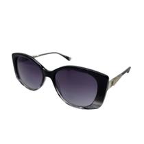 Óculos Solar Ana Hickmann Paula 1 Ah90046 H02 Cinza Brilho Degradê Lente Cinza Degradê Óculos Solar Ana Hickmann Paula 1 Ah90046 H02 Cinza Brilho Degradê Lente Cinza Degradê