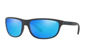 Óculos Solar Arnette Grip Tape An4246 01/25 63 Preto Fosco Lente Azul Espelhada