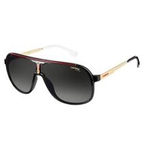 Óculos Solar Carrera 1007/s 8079o 62 Preto Brilho Lente Degradê Cinza