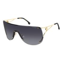 Óculos Solar Carrera 3006/s Rhl 9o 72 Dourado Brilho Lente Cinza Degradê -