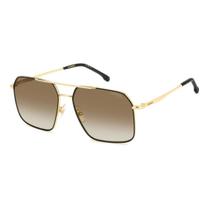 Óculos Solar Carrera 333/s 2m2 86 59 Dourado Brilho Lente Marrom Degradê Óculos Solar Carrera 333/s 2m2 86 59 Dourado Brilho Lente Marrom Degradê