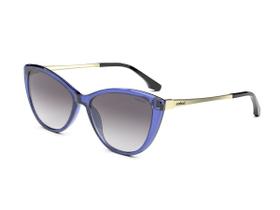 Óculos Solar Colcci Agatha C0164k0333 Azul Translucido Lente Cinza Degrade