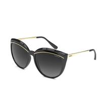 Óculos Solar Colcci Amelia C0153a3433 Preto Brilho Lente Cinza Degradê