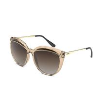 Óculos Solar Colcci Amelia C0153b8634 Bege Translúcido Lente Marrom Degradê
