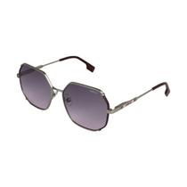 Óculos Solar Colcci C0230c2937 Prata Fosco Lente Bordô Degradê Óculos Solar Colcci C0230c2937 Prata Fosco Lente Bordô Degradê