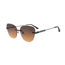 Óculos Solar Colcci C0257a14ah Preto Fosco Lente Laranja Degradê