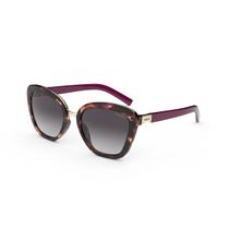 Óculos Solar Colcci Ceu C0186ff533 Violeta Translúcido Demi Lente Cinza Degradê Óculos Solar Colcci Ceu C0186ff533 Violeta Translúcido Demi Lente Cinza Degradê