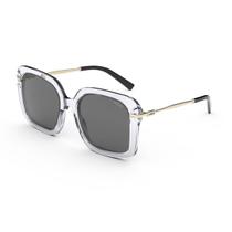 Óculos Solar Colcci Chelsea C0199d8901 Transparente Translúcido Lente Cinza