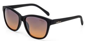 Óculos Solar Colcci Sharon C0058a1421 Preto Fosco Lente Laranja Degradê