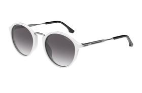 Óculos Solar Colcci Tanne C0242b6233 Branco Brilho Lente Cinza Degradê