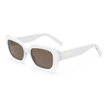 Óculos Solar Colcci Tribeca C0202b6202 Branco Brilho Lente Marrom