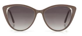 Óculos Solar Colcci Valentina C0123b5434 Nude Lente Marrom Degradê - Óculos Solar Colcci Valentina C0123b5434 Nude Lente Marrom Degradê -