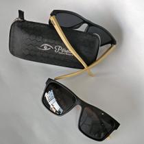 Óculos solar com hastes em bambu polarizado