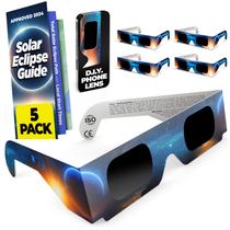 Óculos Solar Eclipse aprovados pela Medical King em 2024 (pacote com 5) Óculos Solar Eclipse aprovados pela Medical King em 2024 (pacote com 5)