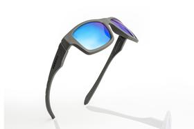 Óculos Solar Esportivo Classic Blue Jay Polarizado - Lente Nylon Azul Espelhada