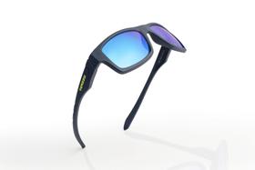 Óculos Solar Esportivo Classic Whale Polarizado - Lente Nylon Azul Espelhada - VENZZO