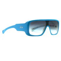 Óculos Solar Evoke Amplifier Fd02 Azul Brilho Lente Cinza Degradê