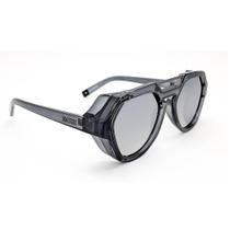 Óculos Solar Evoke Avalanche T01s Cinza Lente Prata Espelhada