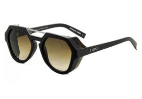 Óculos Solar Evoke Avalanche Wd01 Preto Fosco Lente Marrom Degradê