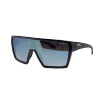 Óculos Solar Evoke Bionic Alfa A03s Azul Brilho Lente Azul Degradê Espelhada -