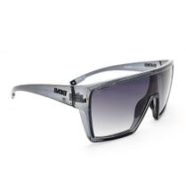 Óculos Solar Evoke Bionic Alfa H02 Cinza Translúcido Lente Cinza Degradê Óculos Solar Evoke Bionic Alfa H02 Cinza Translúcido Lente Cinza Degradê