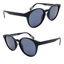 Óculos Solar Evoke EVK 20 BRA11 Cor Preto Brilho Lte Cinza