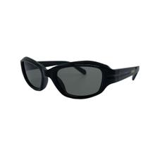 Óculos Solar Evoke Evk 61 A01 Preto Brilho Lente Cinza