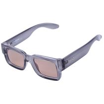 Óculos Solar Evoke Lodown H02 Cinza Translúcido Lente Marrom