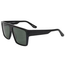 Óculos Solar Evoke Reverse Bra01p Preto Brilho Lente Verde Polarizada