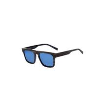 Óculos Solar Evoke Uprise Ds2 H02 Cinza Fosco Riscado Lente Azul Espelhada
