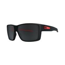 Óculos Solar Hb Big Vert Preto Vermelho 90109 Lente Cinza Óculos Solar Hb Big Vert Preto Vermelho 90109 Lente Cinza