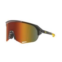 Óculos Solar Hb Edge R 10104280335071 Cinza Translúcido Lente Laranja Espelhada