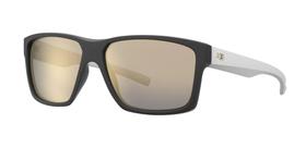 Óculos solar hb freak matte black p white gold chrome