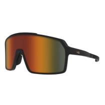 Óculos Solar Hb Grinder 10103860243071 Preto Fosco Lente Laranja Espelhada Óculos Solar Hb Grinder 10103860243071 Preto Fosco Lente Laranja Espelhada