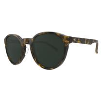 Óculos Solar Hb Kirra 10104550564006 Marrom Fosco Havana Lente Verde