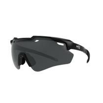 Óculos Solar Hb Shield Evo 2.0 Matte Black Gray Lente Fumê