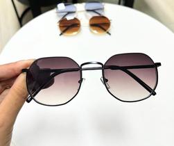 Oculos solar hexagonal - unissex